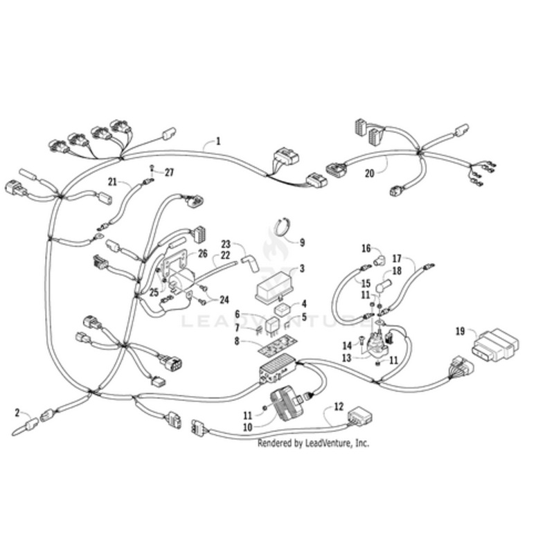 Main Harness (Inc. 2-8 And Two No. 9) by Arctic Cat