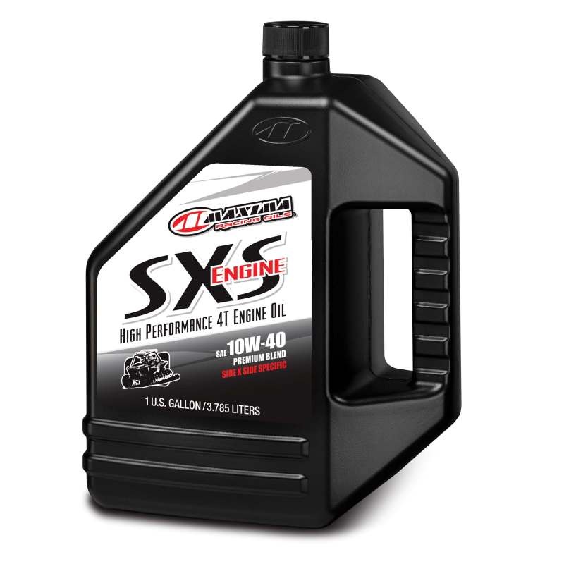 Maxima SXS Premium 4T 10W40 Mineral Engine Oil – 128oz