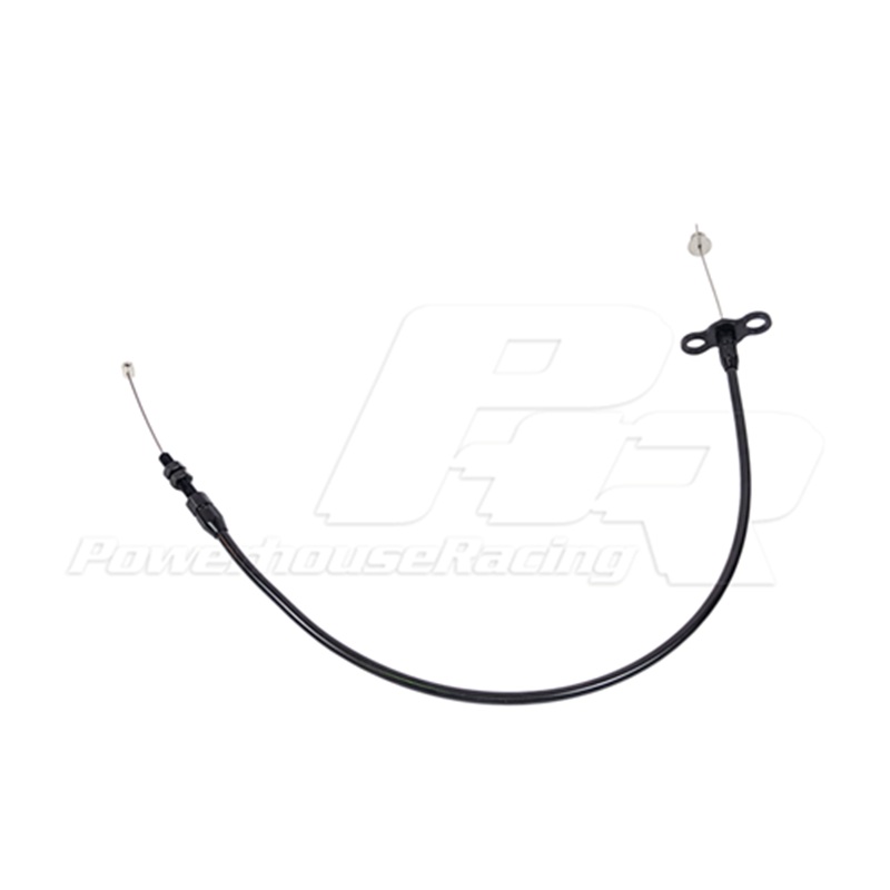 PowerHouse Racing (PHR) Throttle Cable for Supra/SC300-Black Edition-Factory Virtual Works Intake Manifold- Left Hand Drive