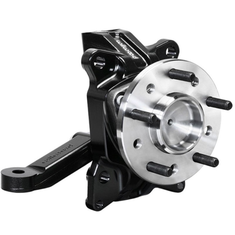 Wilwood Spindle Kit Pair w/ Hub & Steering Arm 63-70 C10 Pickup 2.50in Drop