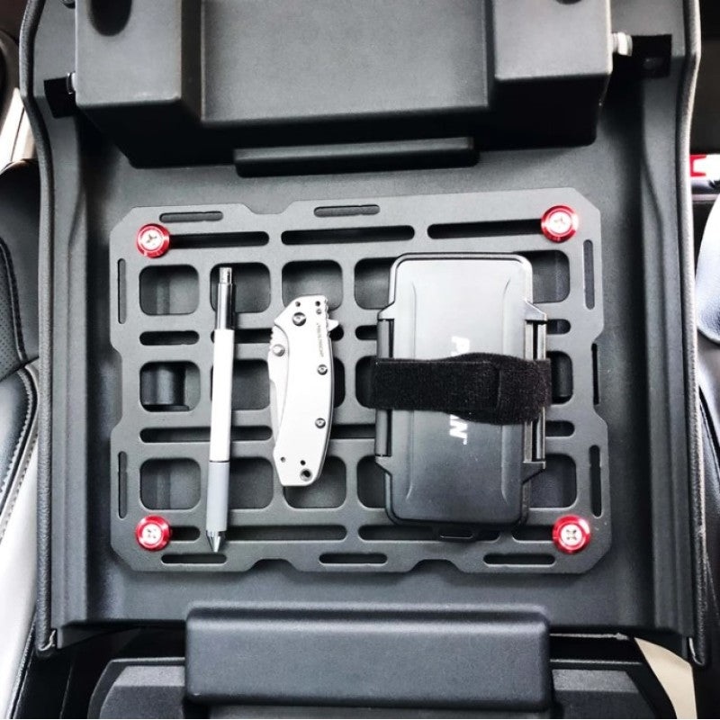 BuiltRight Industries 16in x 23.5in Tech Plate Steel Mounting Panel – Black