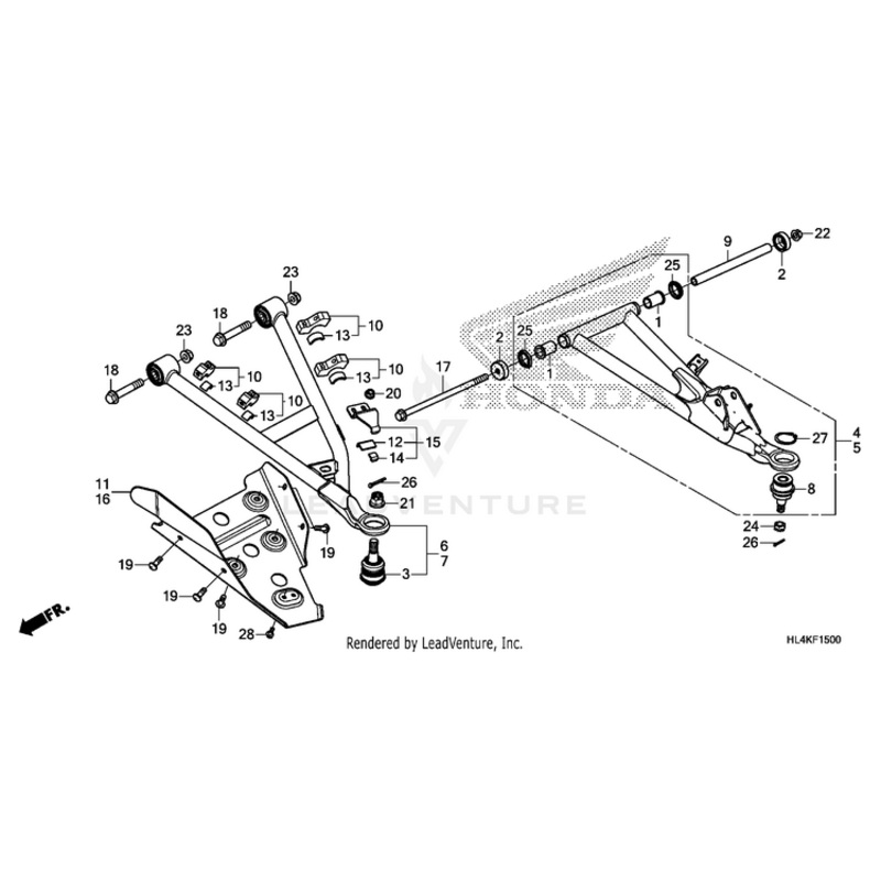 Circlip, Outer (34Mm) by Honda