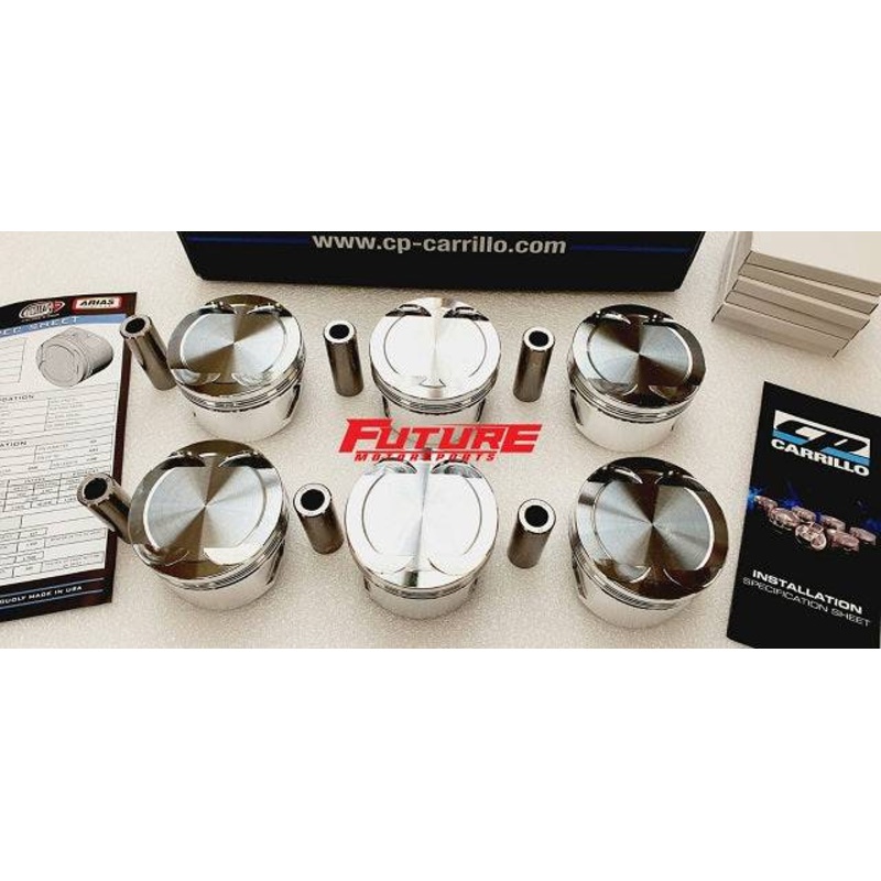 CP Carrillo Pistons Toyota Supra 2JZ 2JZGTE GTE 86.5mm 10:1 Heavy Duty