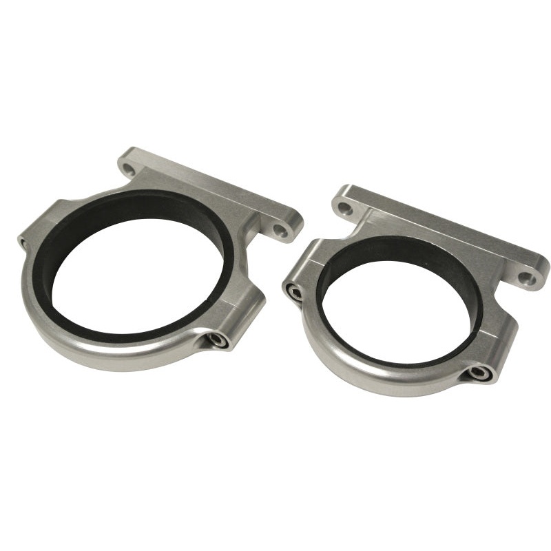 Fuelab Plate Mount Fuel Pump Billet Bracket Set – (2) Brackets for Each Pump