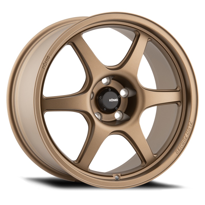 Konig Hexaform 15×7.5 4×100 ET35 Matte Bronze