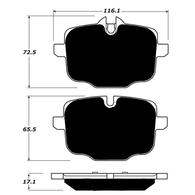Porterfield Brake Pads for 2018 BMW 750i