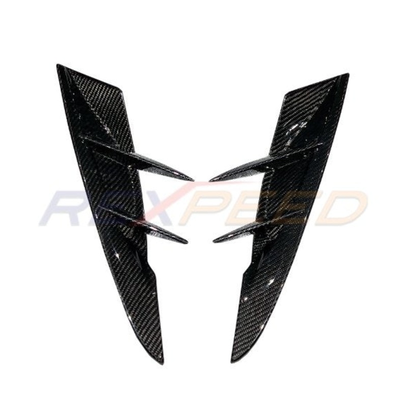 Rexpeed 2020+ Supra GR Dry Carbon Front Canards | TS102