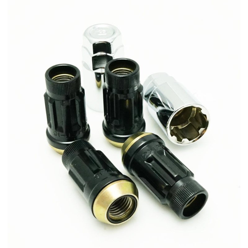 Wheel Mate Muteki SR45R Lock Set 12×1.25 – Black (4pcs)