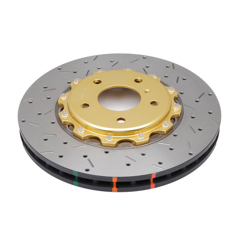 DBA 03-07 350Z / 03-04 G35 w/ Brembo Front Drilled & Slotted 5000 Series 2 Piece Rotor Assembled w/