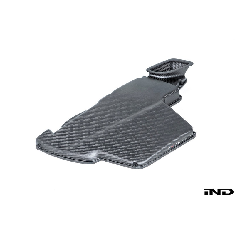 Eventuri BMW E9X M3 (S65) Black Carbon Airbox Lid – Matte