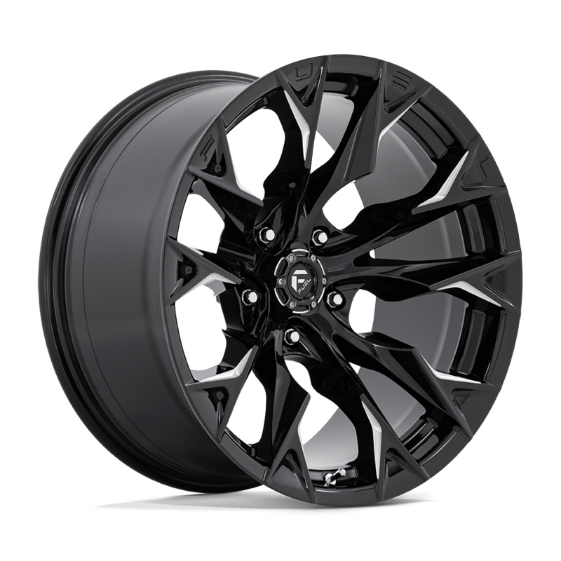Fuel Wheels D803 Flame 20″ 5×139.7 Gloss Black Milled