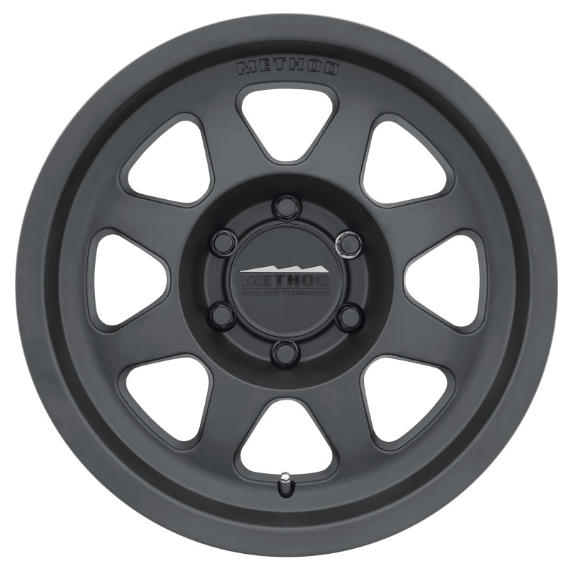 Method MR701 17×8.5 0mm Offset 6×135 87mm CB Matte Black Wheel