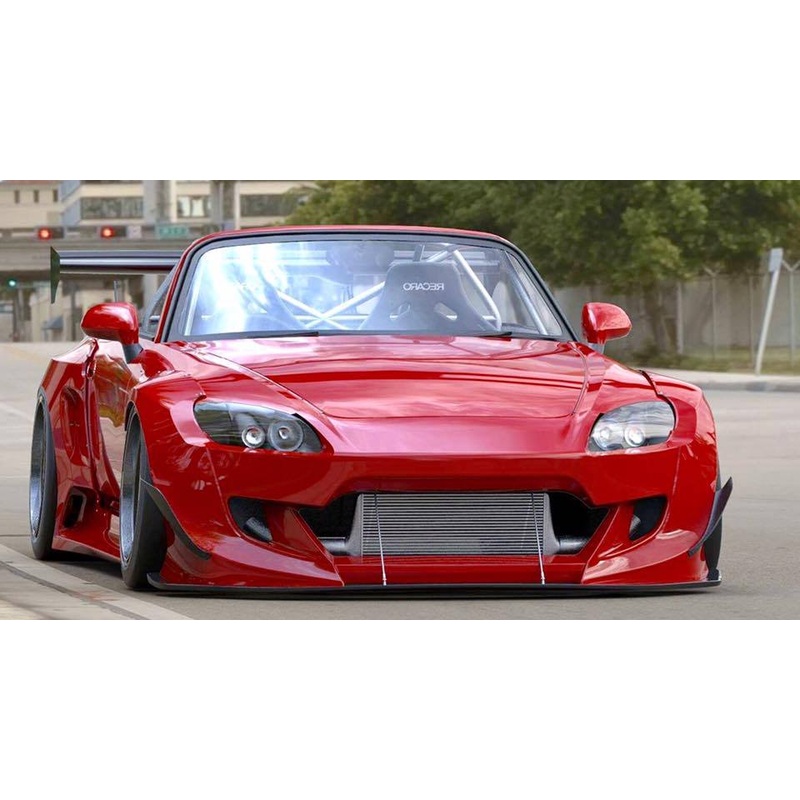 Pandem Wide-Body Front Bumper Canards – 2000-2009 Honda S2000 (AP1/AP2)