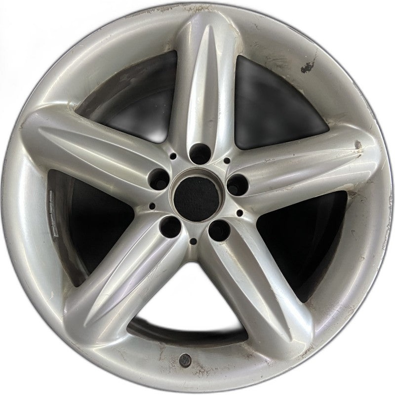 18″ MERCEDES S-CLASS 04-05 230 Type; SL500 18×9.5 5 spoke rear straight spokes Original OEM Wheel Rim
