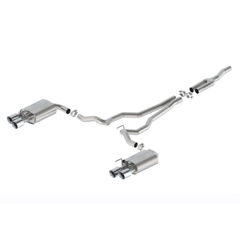 Ford Racing 2024 Mustang 2.3L Sport Active Cat-Back Exhaust – Chrome Tip