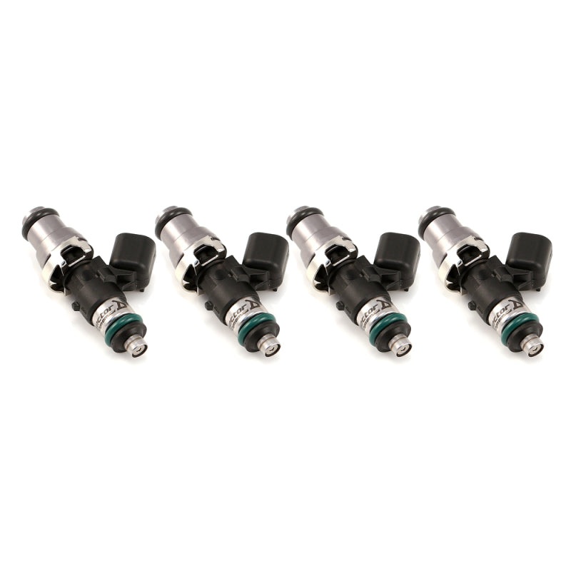 Injector Dynamics 1340cc Injectors – 48mm Length – 14mm Grey Top – 14mm Lower O-Ring (Set of 4)