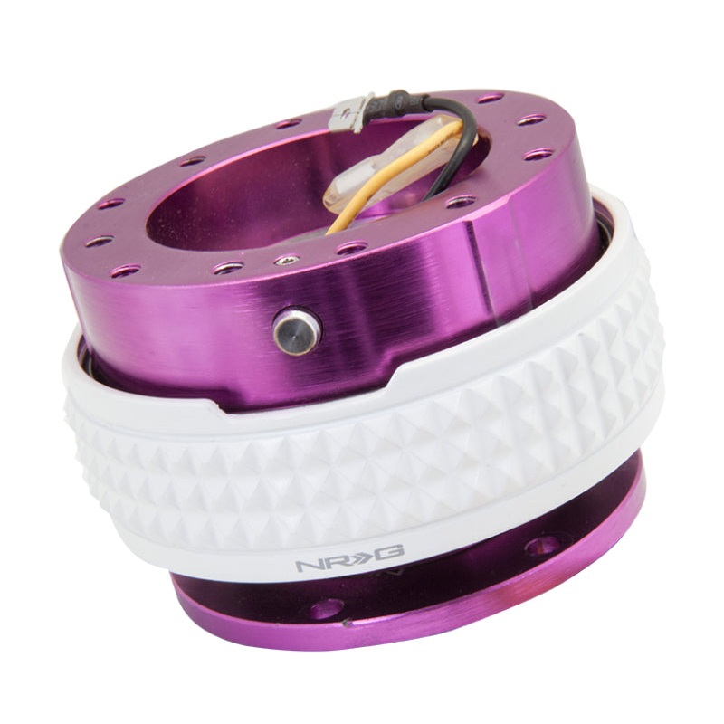 NRG Quick Release Kit – Pyramid Edition – Purple Body / Glow In The Dark Pyramid Ring
