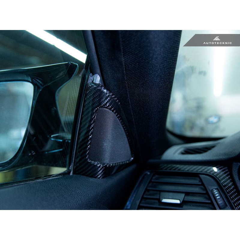 AutoTecknic Carbon Fiber Speaker Tweeter Cover – F32/ F33/ F36 4-Series