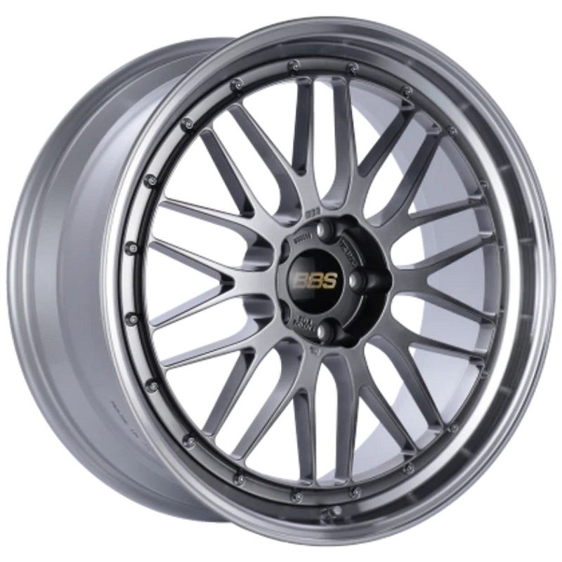 BBS LM 19×8.5 5×120 ET32 Diamond Black Center Diamond Cut Lip Wheel -82mm PFS/Clip Required | LM227DBPK