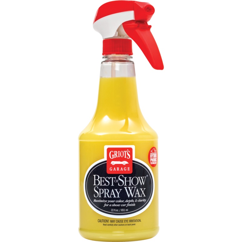 Griots Garage Best of Show Spray Wax – 22oz