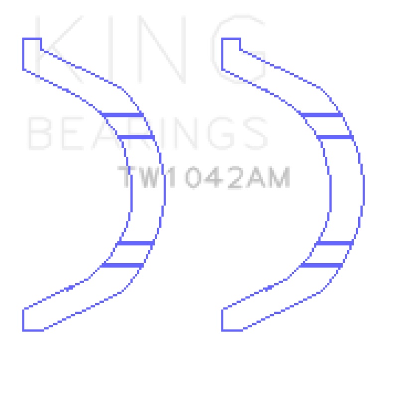 King Nissan VR38DETT/VQ35AHR/VQ37HR Thrust Washer Set