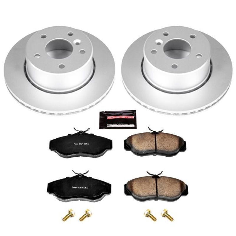 PowerStop Power Stop 99-04 Land Rover Discovery Front Z23 Evolution Sport Coated Brake Kit