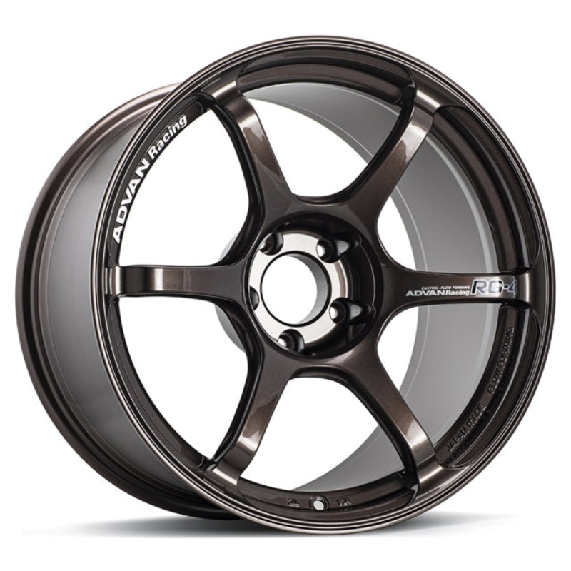 Advan RG-4 Wheel – 18×8.5 +50 | 5×114.3 | Racing Copper Bronze