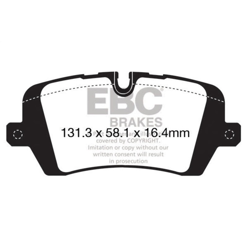 EBC 13+ Land Rover Range Rover 3.0 Supercharged Yellowstuff Rear Brake Pads