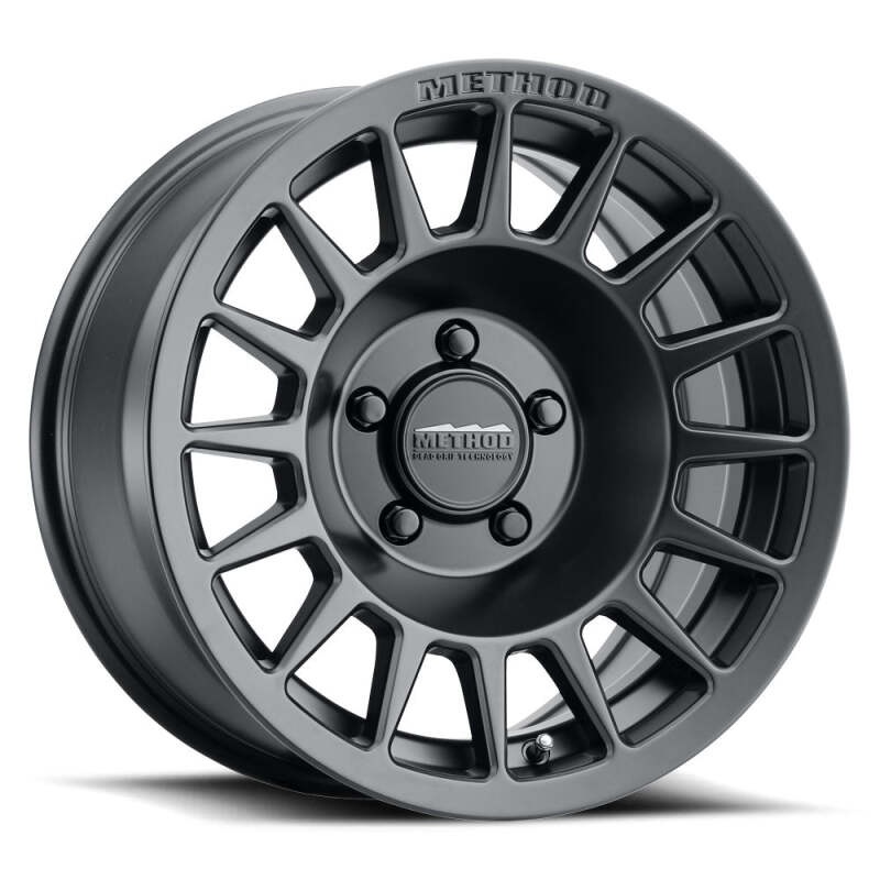 Method MR707 Bead Grip 17×8.5 0mm Offset 6×5.5 BP 106.25mm CB 4.72in BS Matte Black Wheel