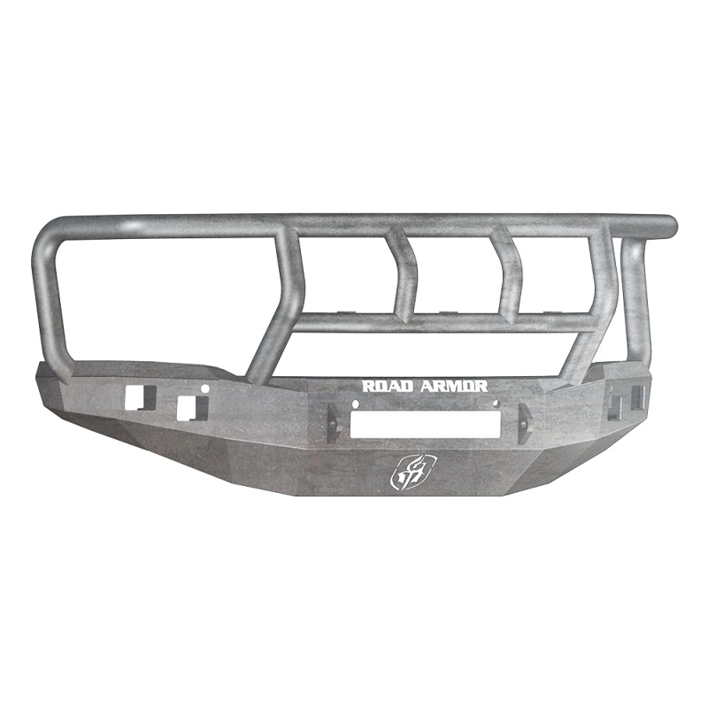 Road Armor 14-15 GMC 1500 Stealth Front Bumper w/Titan II Guard – Raw