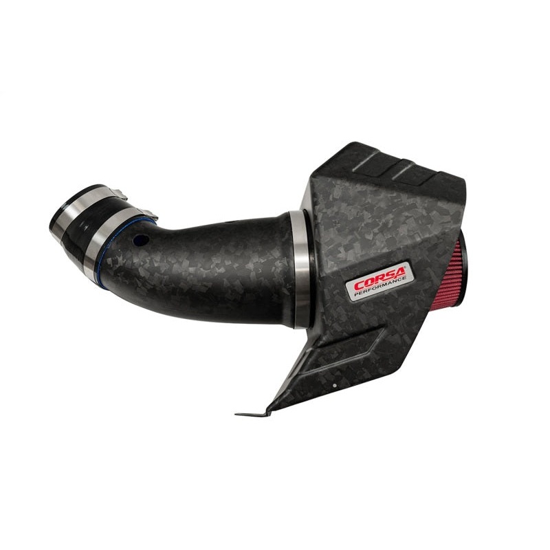 Corsa 2020-2025 Dodge Durango SRT Hellcat Carbon Fiber Air Intake w/ DryTech Forged CF – Black
