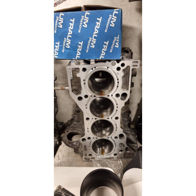 Honda K20A2 1000hp Machined Block With High Horsepower CSS (Cylinder Support System USA) O Ring & Traum Piston Kit Open Box