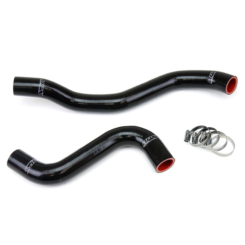 HPS Silicone Radiator Coolant Hose Kit | 1995 – 1999 Mitsubishi Eclipse (57-1039-BLK)