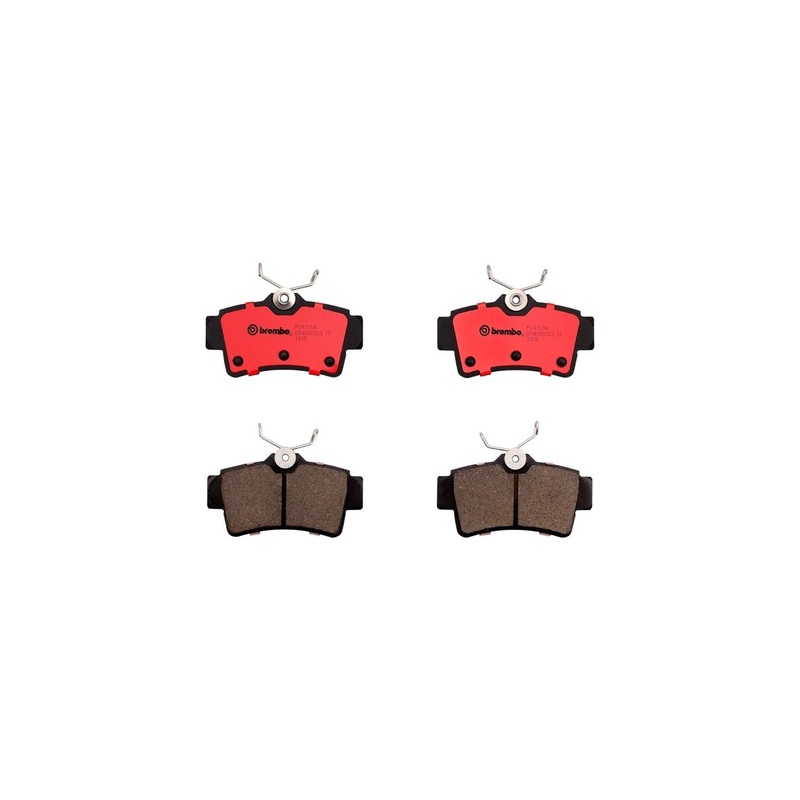 PRIME Ceramic Rear Disc Brake Pad Set – P24155N