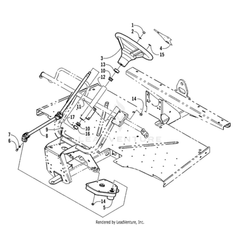 Steering Shaft by Arctic Cat