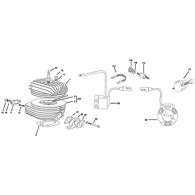 14. 992174 KPV Exhaust Nut Washer