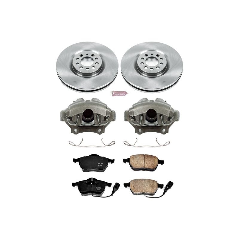 PowerStop Power Stop 99-06 Audi TT Autospecialty Kit w/ Calipers – Front