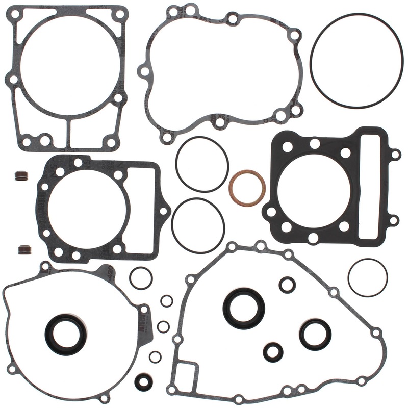 Vertex 811873 Gaskets 99-02 Kawasaki KVF300A Prairie 4×4 Complete Gasket Kit w/ Oil Seals