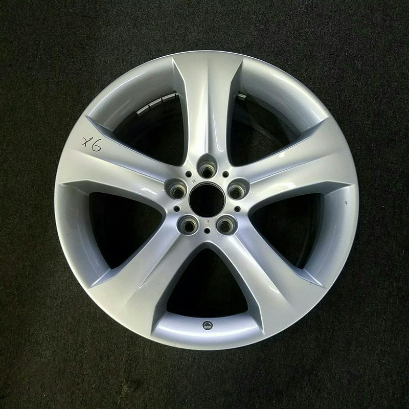 19″ BMW X6 08-10 19×9 alloy rear 18mm offset 5 spoke peaked spoke Original OEM Wheel Rim