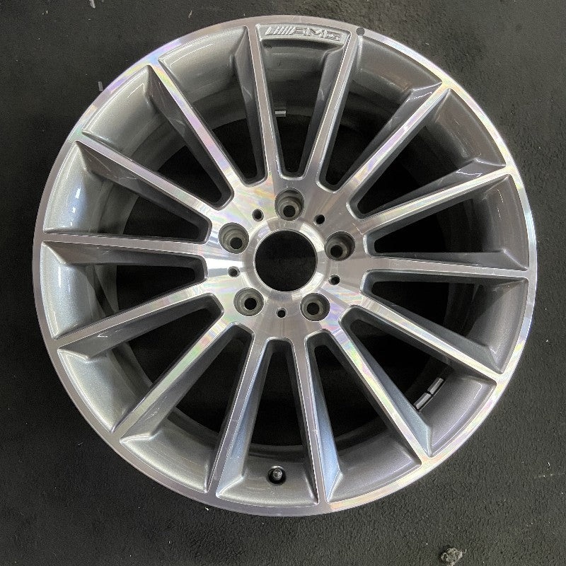 20″ MERCEDES G-CLASS 19-20 463 Type G550 20×8.5 machined face with gray accent Original OEM Wheel Rim