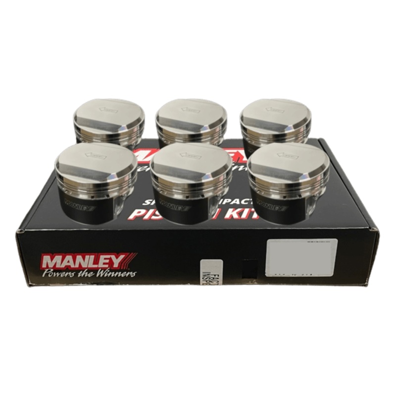 Manley PLATINUM SERIES Forged Pistons Set Nissan RB26DETT 86.25mm +0.25mm 20 cc 9.0:1