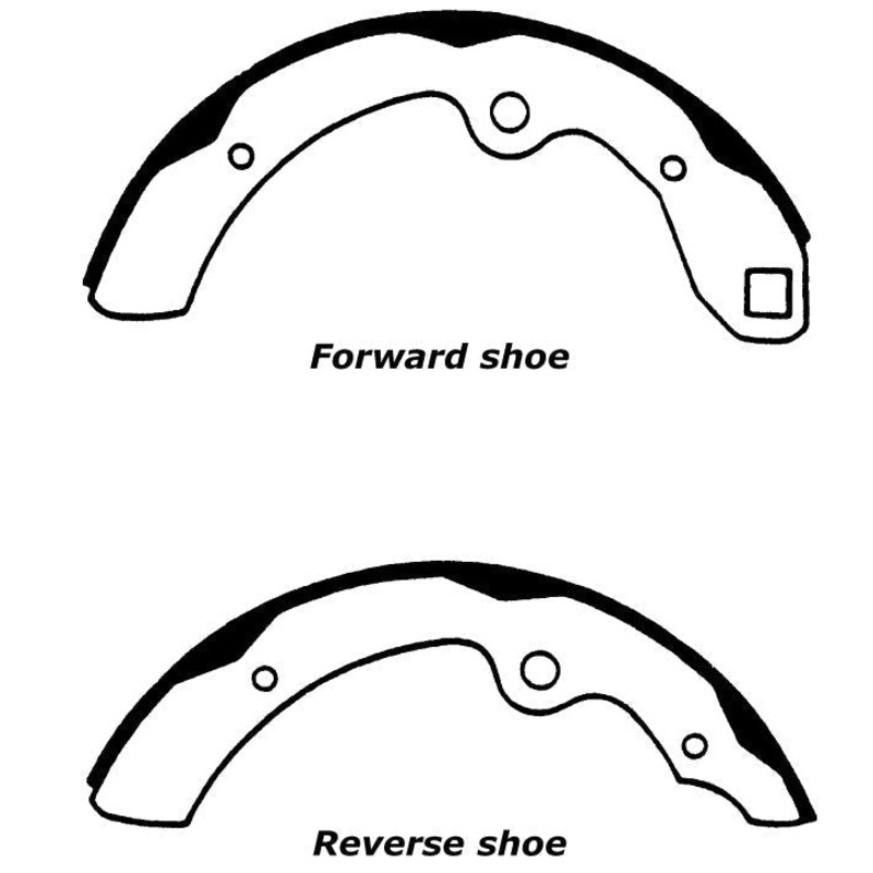 Porterfield Brake Shoes for 1974 NISSAN 260Z