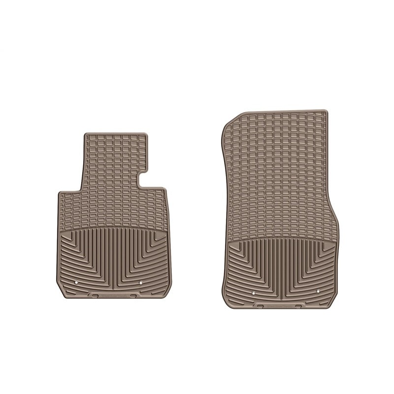 WeatherTech 12+ BMW 3-Series (F30) Front Rubber Mats – Tan