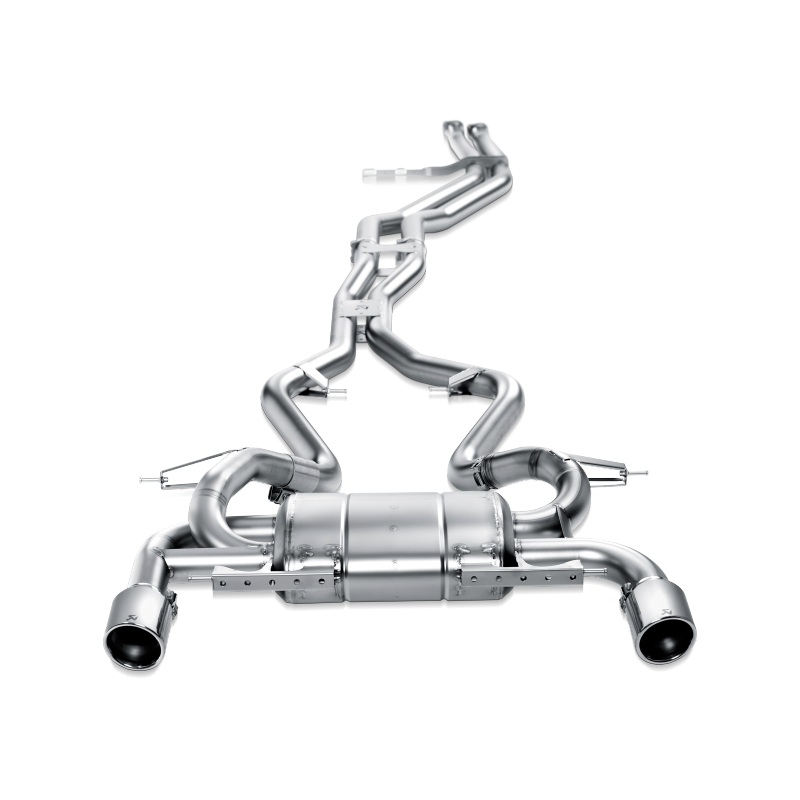 Akrapovic 07-12 BMW 335i (E90 E91) Evolution Line Cat Back (Titanium) w/ Titanium Tips