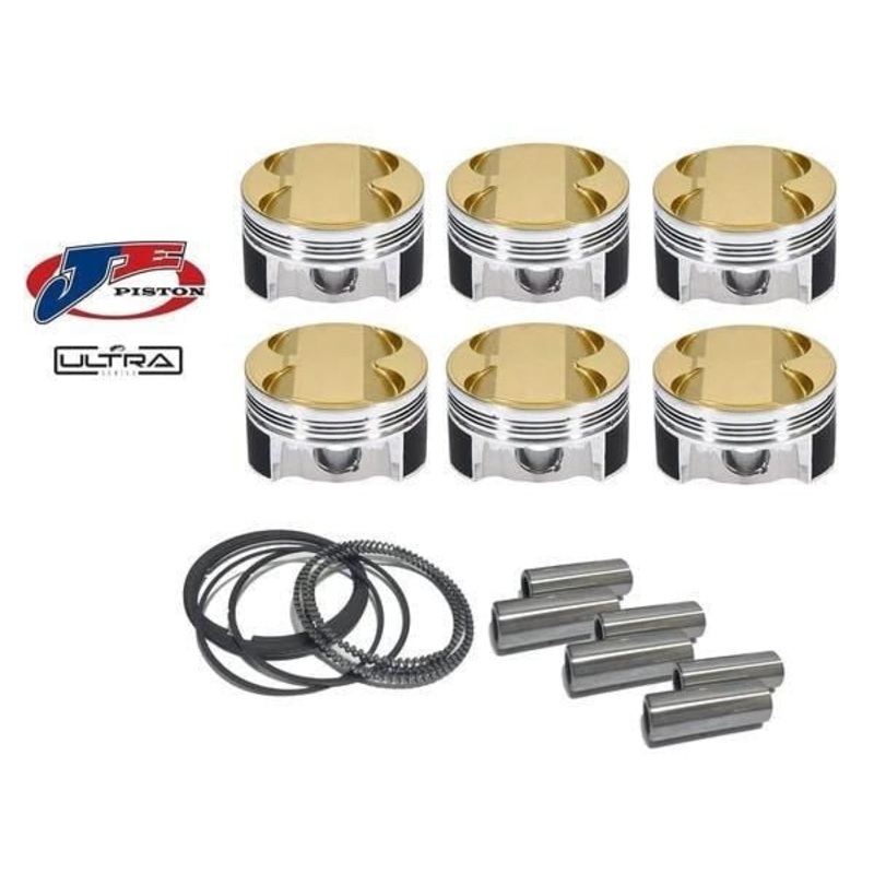 JE Ultra Series Forged Pistons Supra MK4 2JZGTE 2JZ-GTE 2JZ-GE 86.25mm +0.25mm -10.1 cc 9.0:1