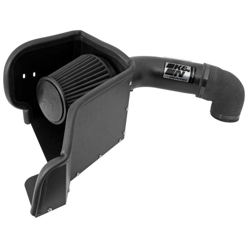 K&N 09-13 Dodge Ram 1500 Pickup 5.7L V8 / 11-13 Ram 1500 5.7L V8 Black Performance Intake Kit