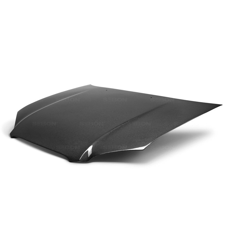 Seibon RS Carbon Fiber Hood | 2004-2005 Subaru WRX/STI (HD0405SBIMP-RS)
