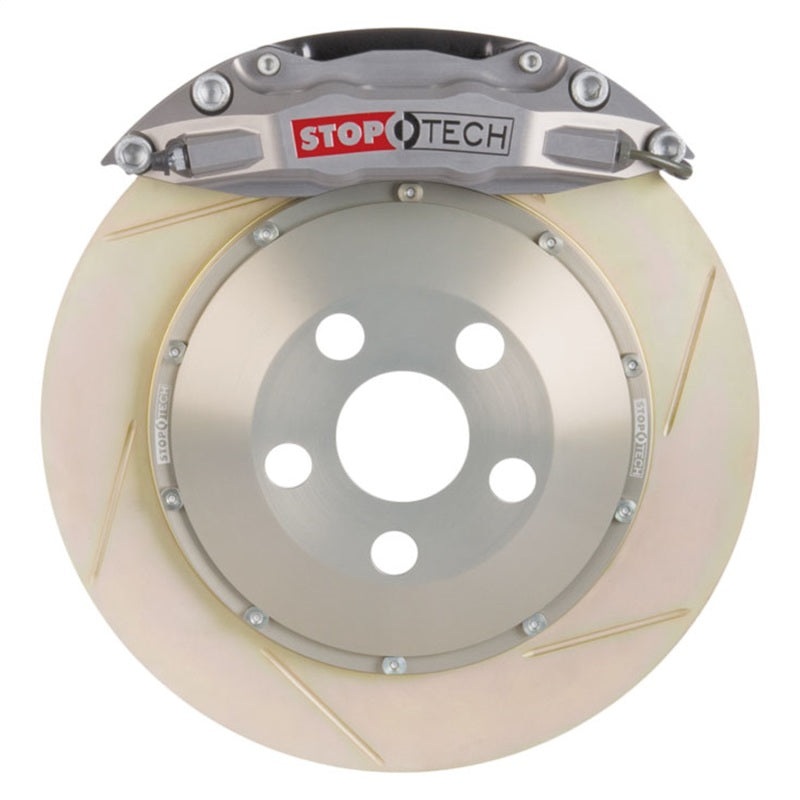 StopTech BBK 95-99 BMW M3 Rear 4 Piston 332×32 Trophy Zinc Slotted Rotors