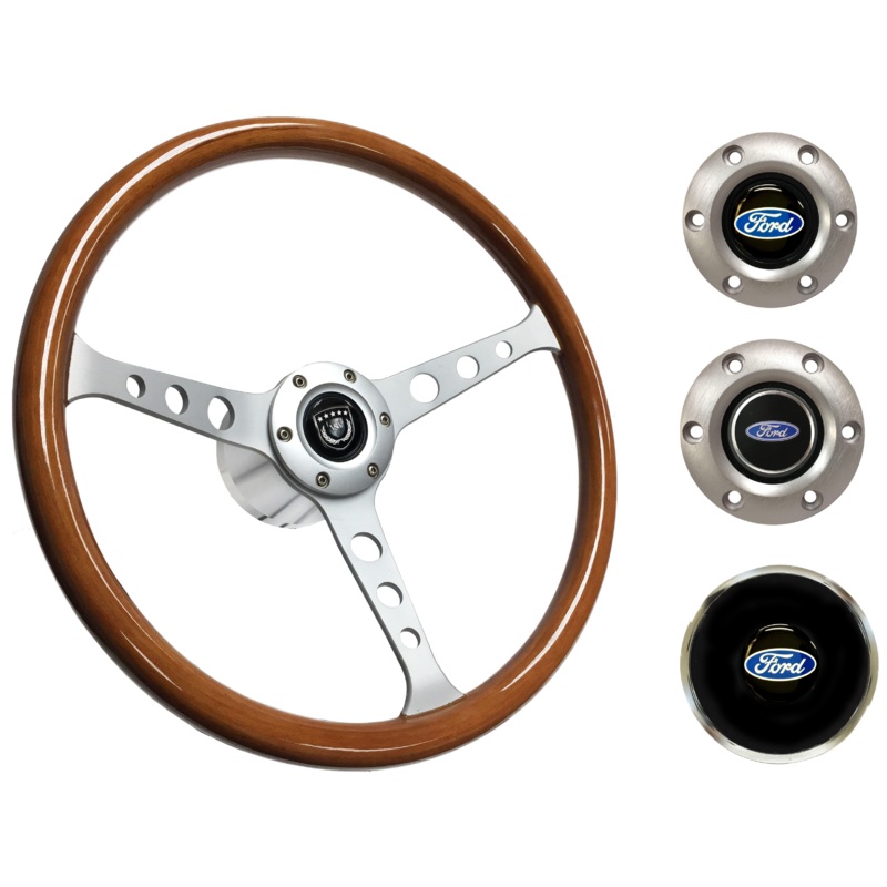 1965-69 Ford Ranchero Steering Wheel Kit | Classic Wood | ST3578