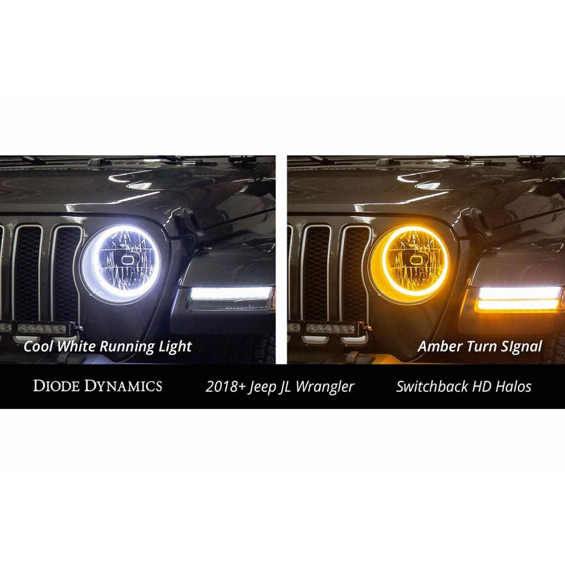 Diode Dynamics HD LED Halos | 2018-2023 Ford Mustang (DD2048)